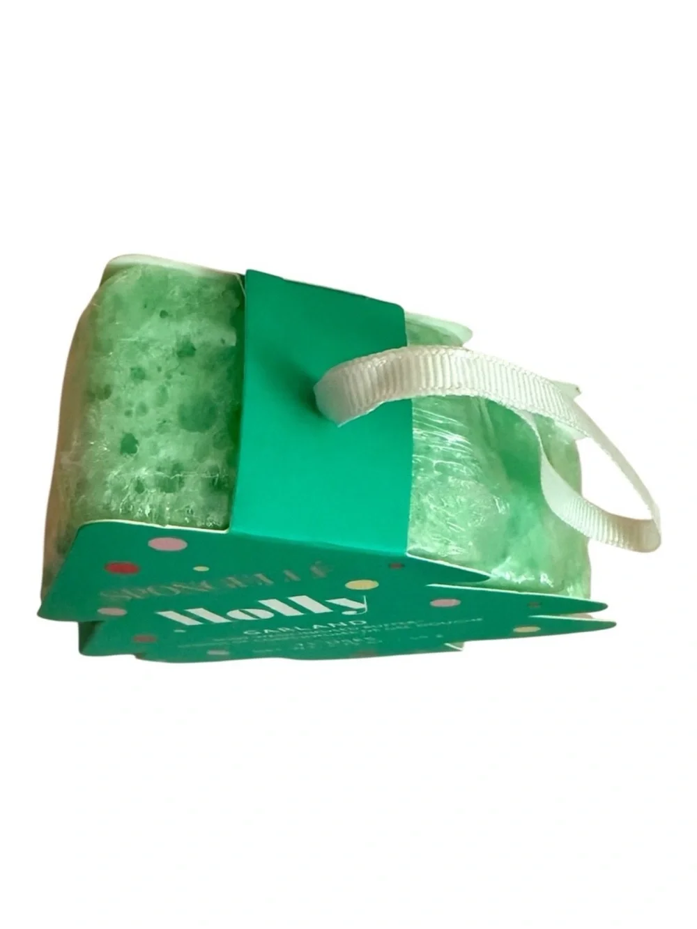 Spongelle holly garland
